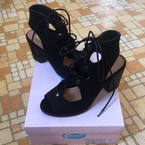 Soda Lace Up Wedges